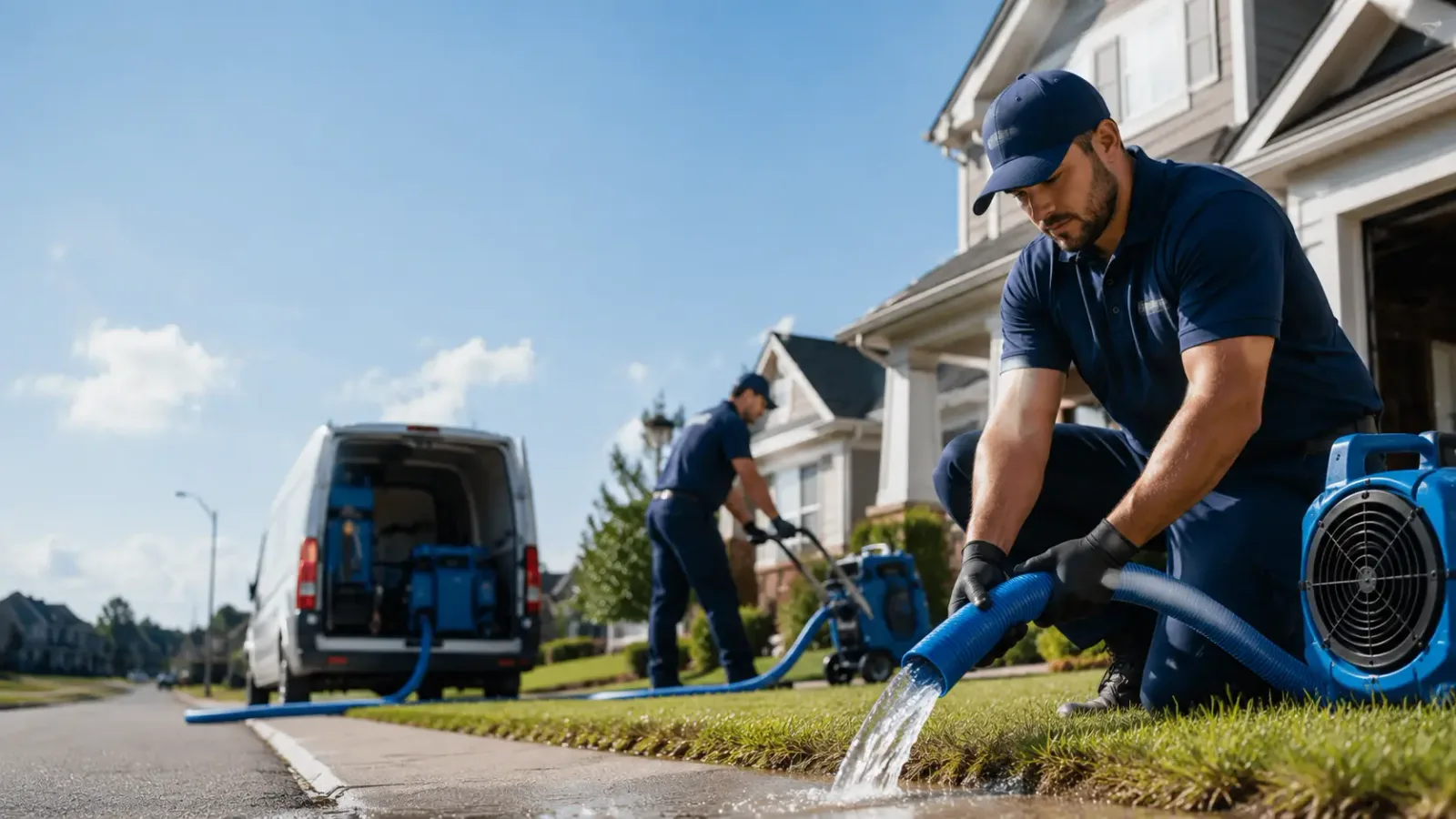 Flood Damage Restoration in Rayland, OH